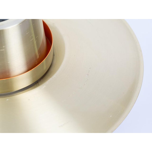 Gold Vintage Danish Verona Lamp by Svend Middelboe for Lyfa, 1962 For Sale - Image 8 of 13