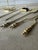 Brass Vintage Solid Polished Brass 5-Piece Fireplace Tool Companion Set For Sale - Image 8 of 11