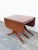 Raddock 1940s Mahogany Drop Leaf Dining Table With 2 Leaves and Two Chairs 6371 For Sale - Image 13 of 18