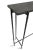 Grey Smoke Slate Thin Console Table 35" For Sale In Los Angeles - Image 6 of 8