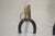 Gold Horse Decor Fireplace Andirons, 1950s, Set of 2 For Sale - Image 6 of 18