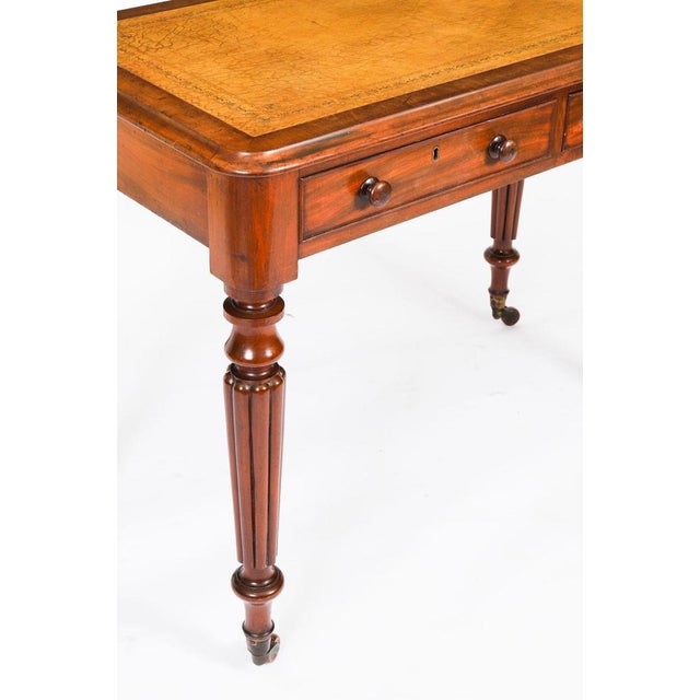 Antique Victorian Partners Desk, 1800s For Sale - Image 16 of 18