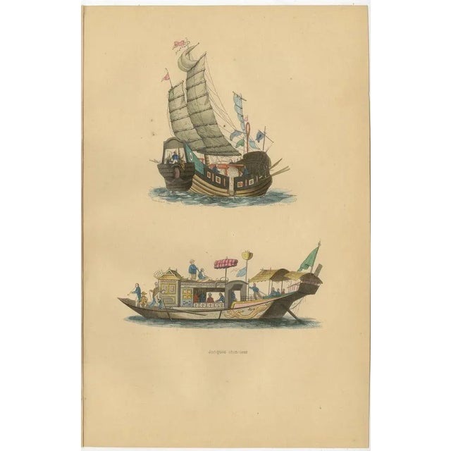 Wahlen, Chinese Cultural Figures: Dress and Traditions, 1844, Print For Sale - Image 6 of 8