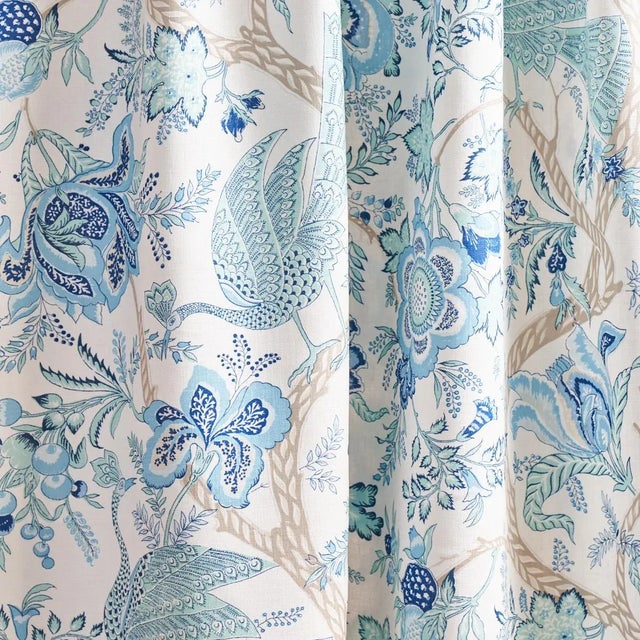 Not Yet Made - Made To Order Sample - Schumacher Aveline Linen Fabric in Seaglass For Sale - Image 5 of 6