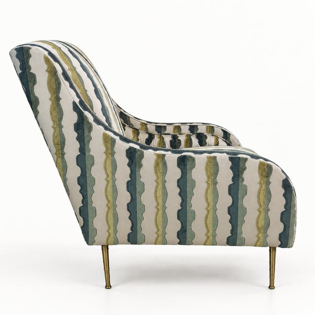 Contemporary Bridgitte Chair by Chaddock For Sale - Image 3 of 6