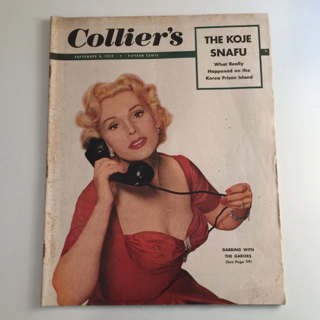 Zsa Zsa Gabor cover. Your Eyes, Lions Club Luncheon-Kenya Style, Baseball, Ike, Salt 2 cents a pound, Gabbing with the...