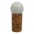1960s Mid-Century Modern Cork Table Lamp For Sale