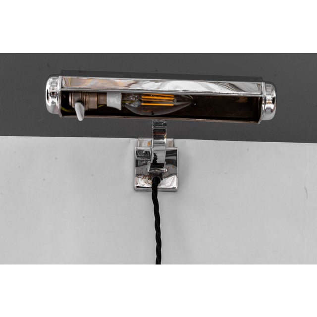 Art Deco Adjustable Chromed Wall Lamps, 1920s, Set of 3 For Sale - Image 13 of 18