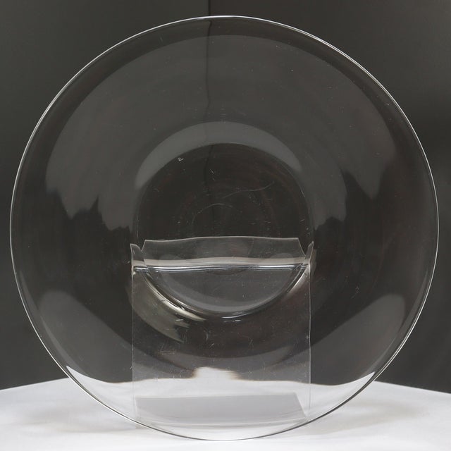 Set of 12 Steuben Glass 7-Inch Plates No. 7644 With Original Box For Sale - Image 10 of 18