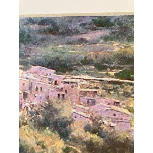 Painting of a Village in Majorca. Purchased in Majorca Spain. For Sale - Image 4 of 10