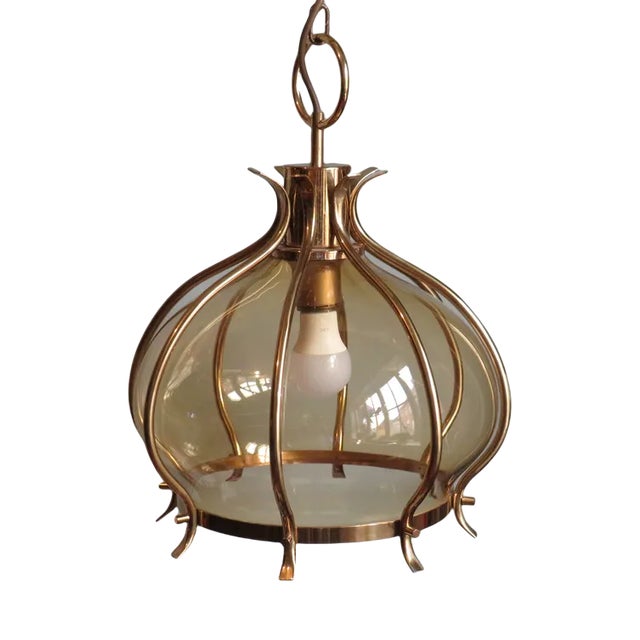 Hollywood Regency Pendant, 1970s For Sale