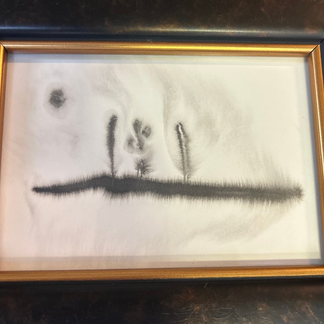 2020s Two Contemporary Original Abstract Landscape Watercolor Paintings - Set of Two For Sale - Image 5 of 7