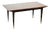 Art Deco Modernist Zebrawood Dining Table, France, 1950s For Sale