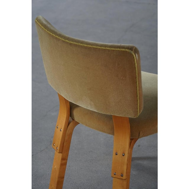 Wood Dining Chairs by Alvar Aalto for O.Y., 1950s, Set of 7 For Sale - Image 7 of 18