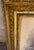 Traditional Large 32" Antique Edwardian Gilded Florentine Framed Full-Length Crayon Portrait For Sale - Image 3 of 11
