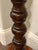 Early 20th Century Vintage Monumental Bobbin-Turned Wood Display Pedestal or Plant Stand, 37.5” For Sale - Image 5 of 18