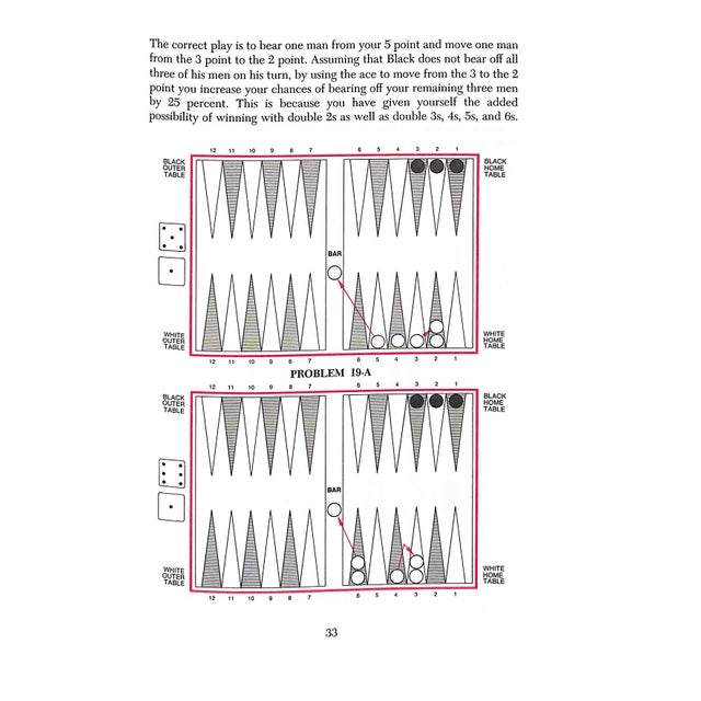 White "Better Backgammon" 1974 Holland, Tim For Sale - Image 8 of 12