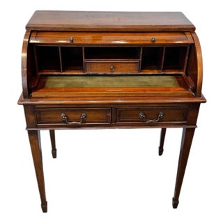 Vintage Hekman Rolltop Desk For Sale