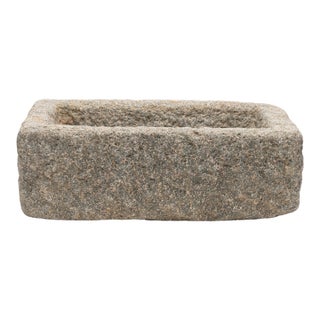 Mid 19th Century Chinese Stone Garden Trough For Sale