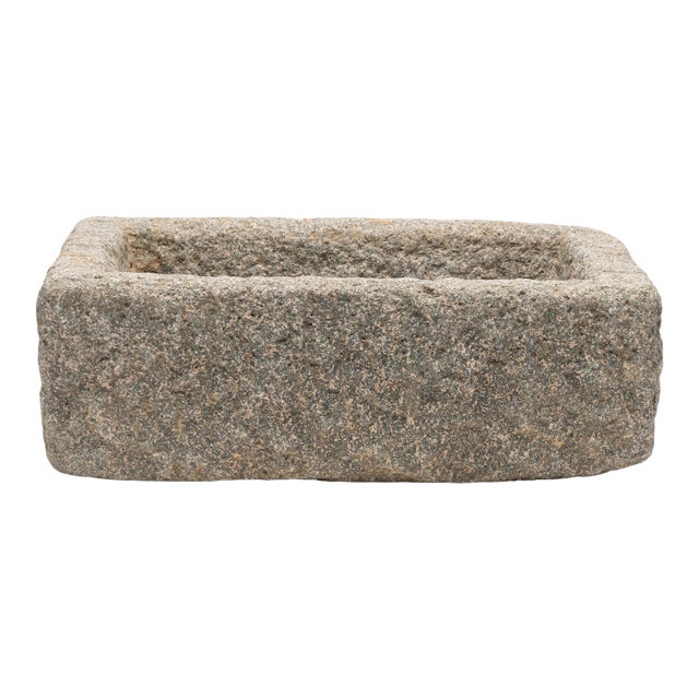 Mid 19th Century Chinese Stone Garden Trough For Sale