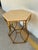 Modern Roja Hexagonal Marble and Iron Side Table For Sale - Image 4 of 6