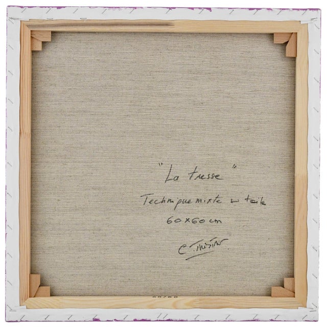 Frédérique Tristant, La Tresse, 2024, Mixed Media For Sale - Image 4 of 5