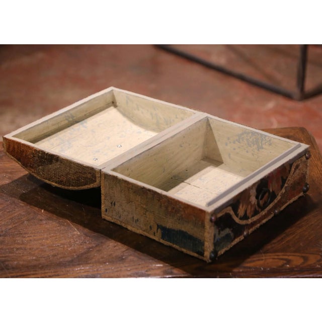 2010s French Aubusson Tapestry Bombé Jewelry Box Signed Jacques Lamy For Sale - Image 5 of 10