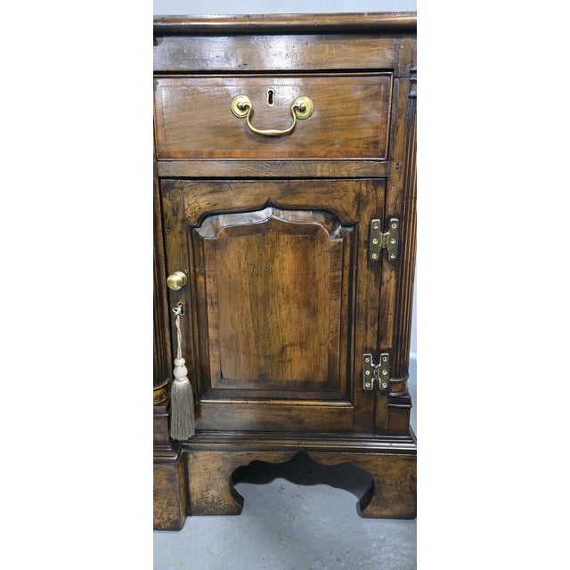 Wood Breakfront Dresser Base, 1920 For Sale - Image 7 of 11