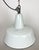 Large Industrial Grey Enamel Factory Pendant Lamp from Zaos, 1960s For Sale - Image 9 of 18