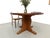 Brutalist Round Table in Oak, 1960s For Sale - Image 12 of 18