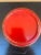 Red French Red & Gold Tole Cachepot With Lion Head Handles and Pierced Gallery Rim For Sale - Image 8 of 8