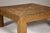 Country Style Parsons Legs Woven Rattan Coffee Table with Wooden Core, Vintage For Sale - Image 4 of 12