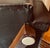 Rare Pair of Vintage Mid-Century Imperial Hotel Tokyo Executive Club Chairs - Provenance Tagged For Sale - Image 9 of 9