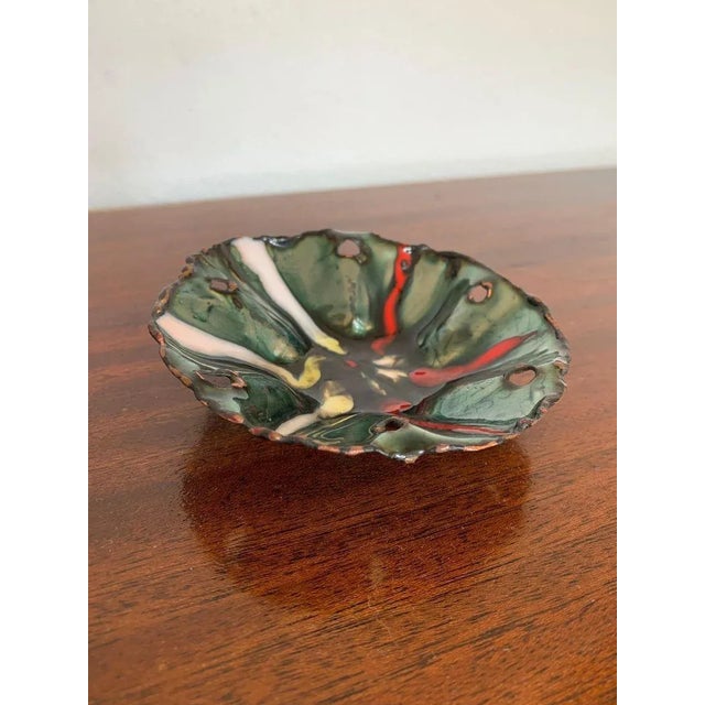 Italian Copper Bowl from Studio Laurana Rame D'Arte, 1960s For Sale - Image 9 of 9