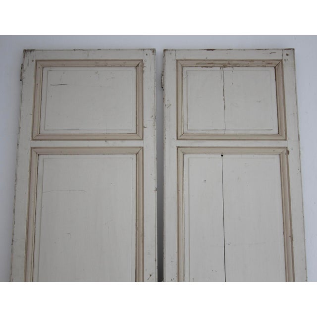 Antique Built-in Cupboard Doors from Befos, Set of 2 For Sale - Image 5 of 18