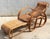 Gold 20th Century Adjustable Bentwood and Rattan Chaise Longue With Ottoman For Sale - Image 8 of 12