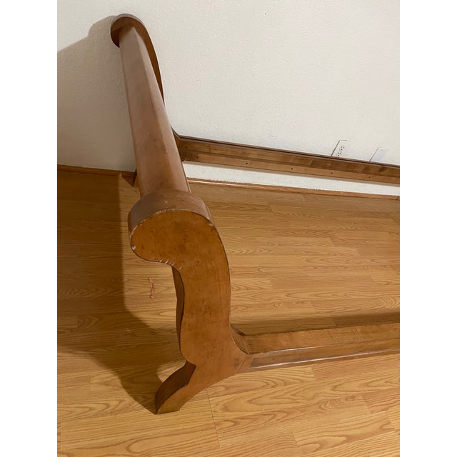 Wood Contemporary Sleigh Style Wood Daybed by Century Furniture, Cazzy Collection For Sale - Image 7 of 12