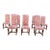 Late 20th Century Set of 8 French Louis Xiv Style Carved Oak Upholstered Dining Chairs For Sale