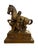 Late 20th Century Jennings Brothers Jb Roman Horse Bronze Bookend For Sale - Image 4 of 7