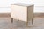 Tan Mid 20th Century Swedish Gustavian Style Chest W/ Gray Marble Top For Sale - Image 8 of 13