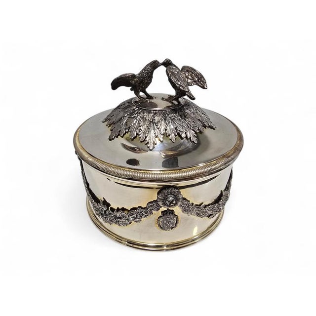 Spanish Royal Silver Box by Yanes, 1960 For Sale - Image 4 of 10