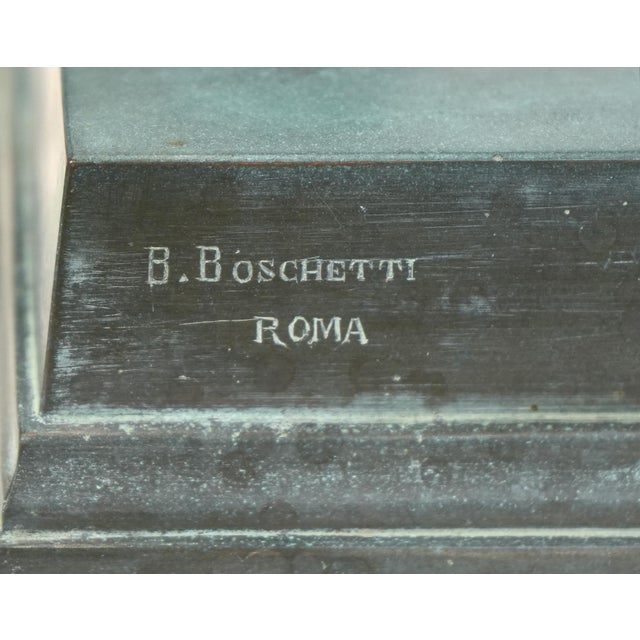 Mid 19th Century Boy With Thorn Spinario Classical Bronze Sculpture For Sale - Image 13 of 13