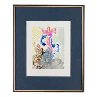 Salvador Dali, The First Sphere, 1960, Woodcut Print, Framed For Sale
