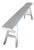 Andrianna Shamaris St. Barts Teak Wood Bench or Shelf For Sale