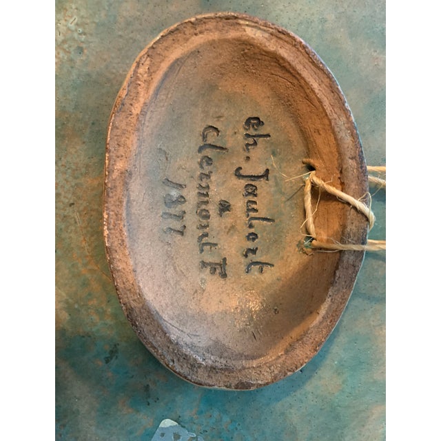 Late 19th Century Faience Decorative Plate For Sale In Phoenix - Image 6 of 10