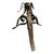 Pair of Mid-Century Wrought Iron Jardinière Plant Stands, Mediterranean Style For Sale - Image 9 of 12