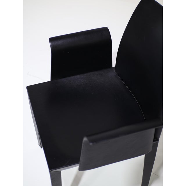 Lola Dining Chairs by Pierluigi Cerri for Poltrona Frau, Italy, 1990s, Set of 4 For Sale - Image 10 of 18