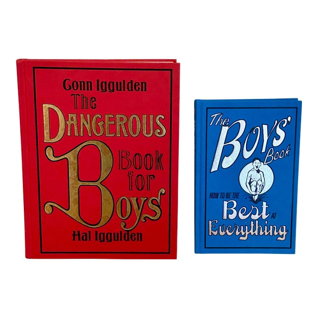 The Dangerous Book for Boys/ the Boys Book: How to Be the Best at Everything, Set of 2 For Sale