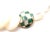 Contemporary 1980s Tiffany & Co. Angela Cummings Yellow Gold Mother of Pearl Malachite Inlaid Necklace For Sale - Image 3 of 15