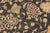 1990s Boho Chic Charcoal/Tan Wool Rug - 7'11'' X 10'1'' For Sale - Image 5 of 10